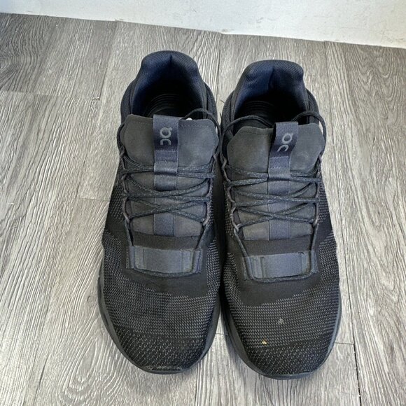 On Running Mens CloudNova Black Eclipse Running Shoes Size US 11.5 main image 6